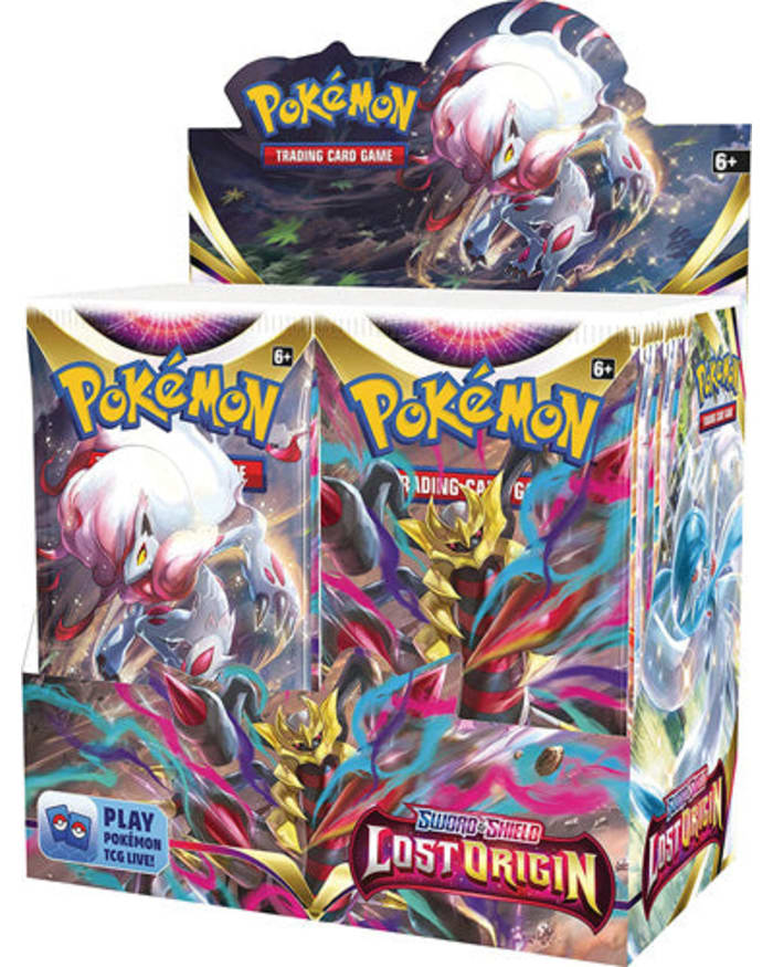 a box of pokemon trading card game