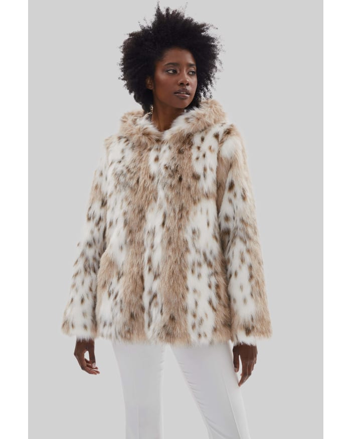 Faux fur coat xl best sale