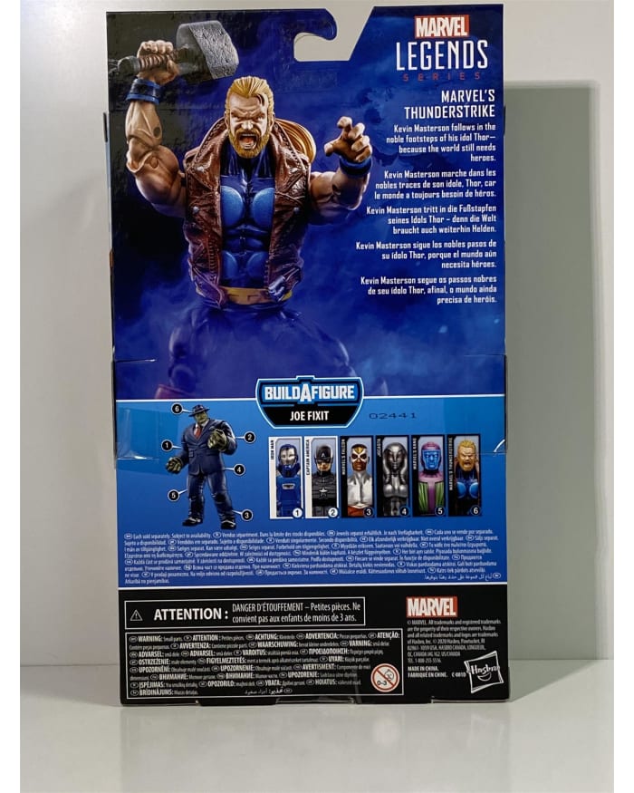 a box of action figure