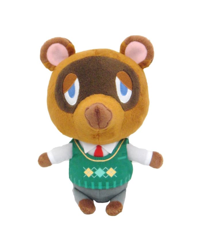 a stuffed animal toy with a sweater vest and tie