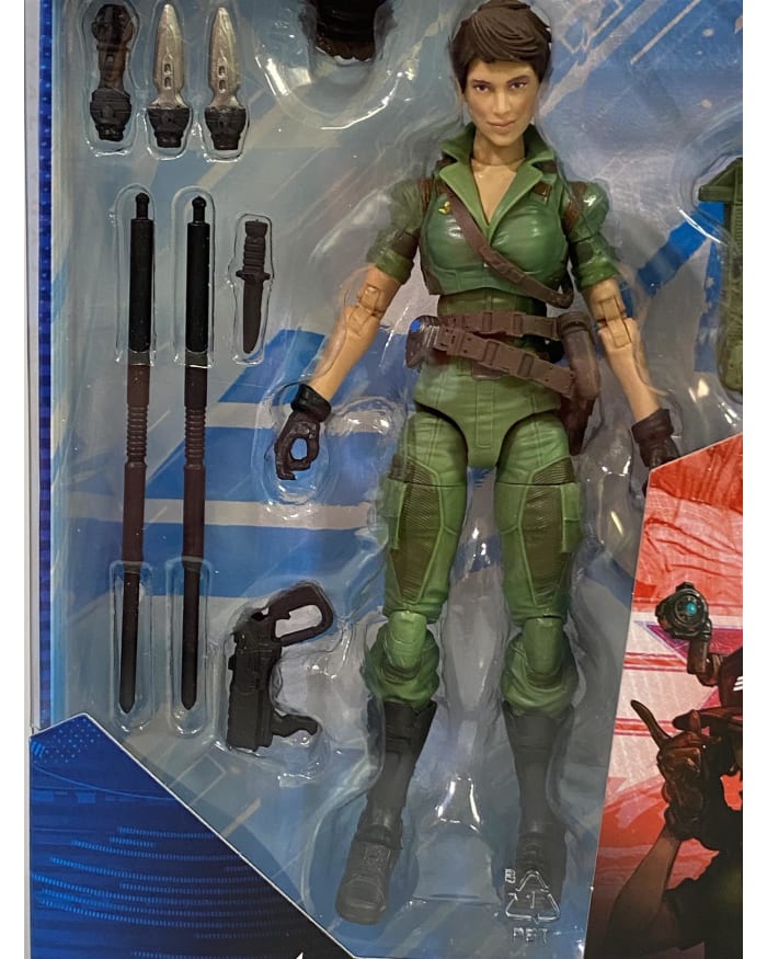 a toy action figure in a plastic package