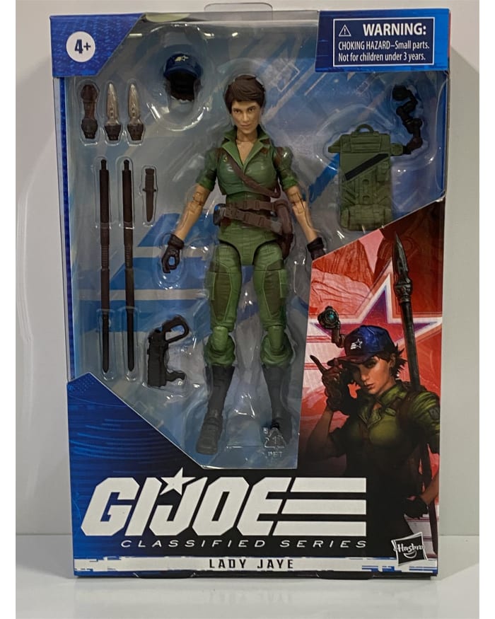 a toy action figure in a package