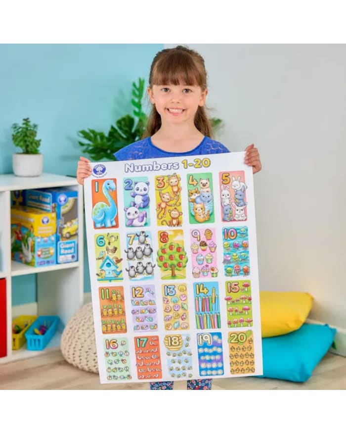 a girl holding a poster