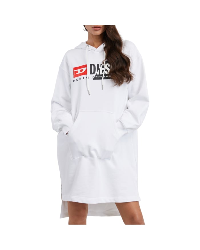 DIESEL D ILSE RIAJH Womens Hoodie Dress Hooded Sweatshirts Oversized Jumpers Size S EnableAll