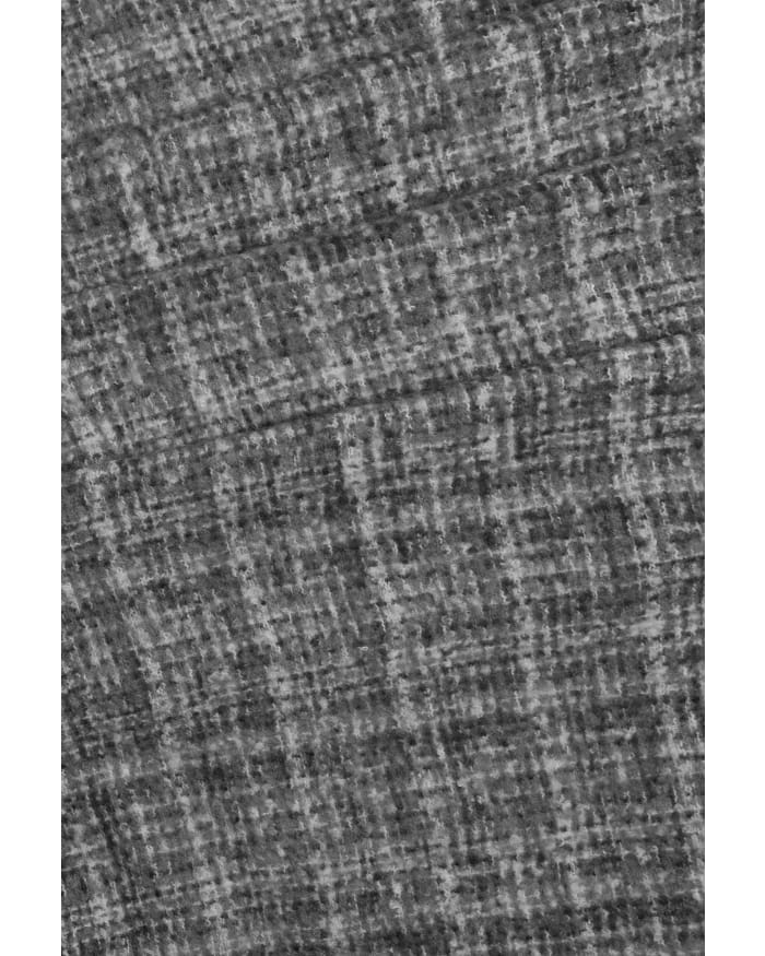 close-up of a grey fabric