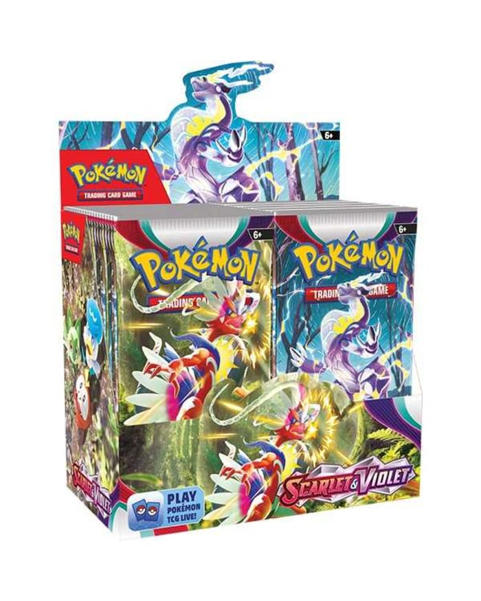 a box of pokemon cards