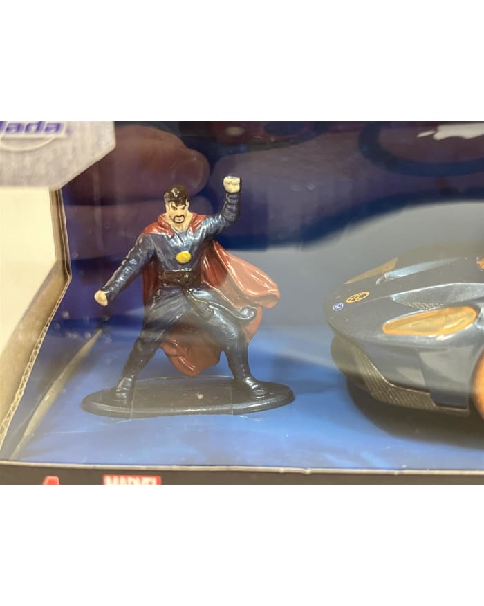 a toy figurine in a box