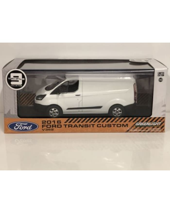 a white van in a box