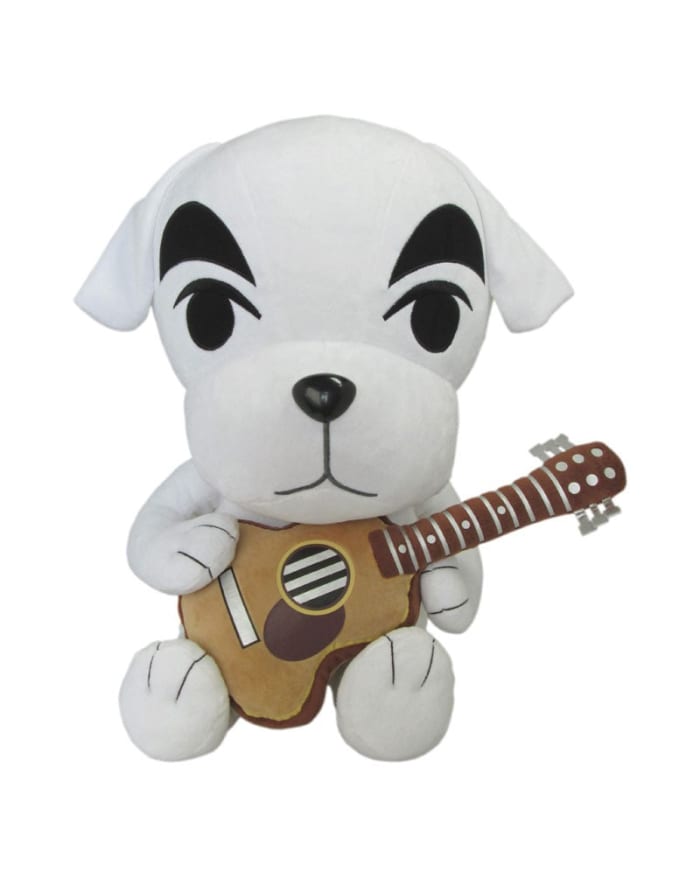 a stuffed animal with a guitar