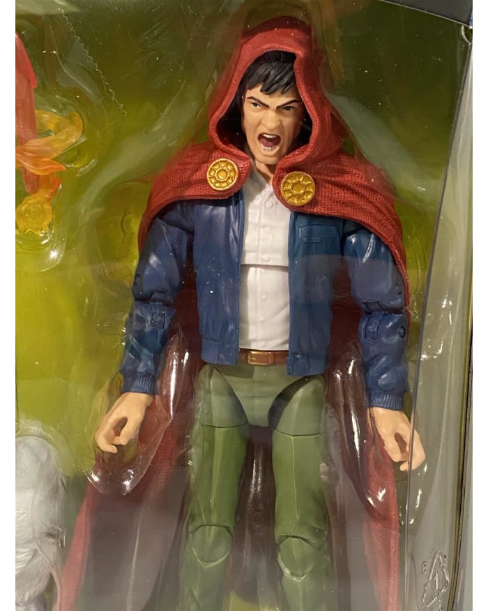 a action figure in a plastic package