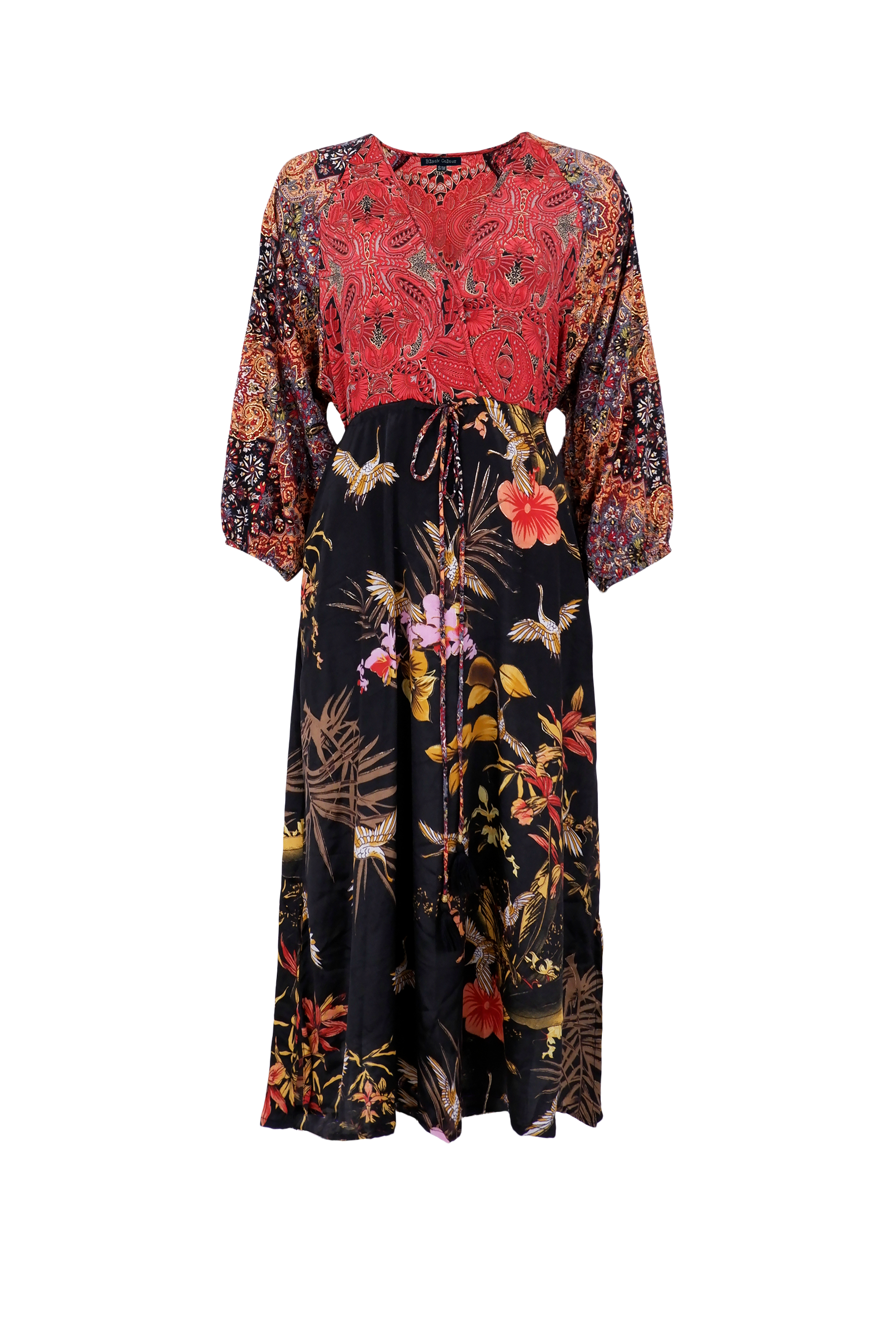 a dress with a floral pattern