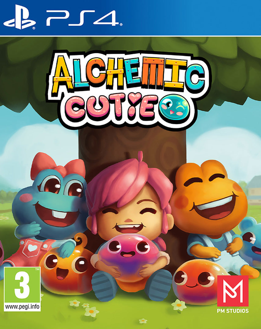 a video game cover with cartoon characters