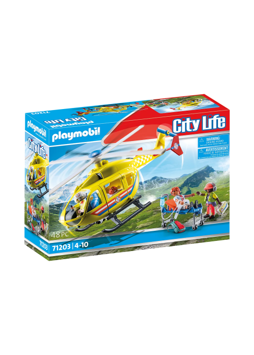 Playmobil emergency medical helicopter shop