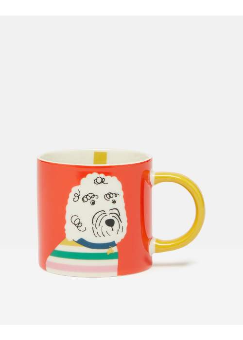 a mug with a dog on it