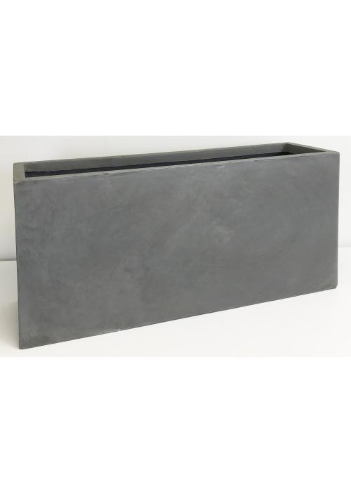 a grey rectangular object with a black handle