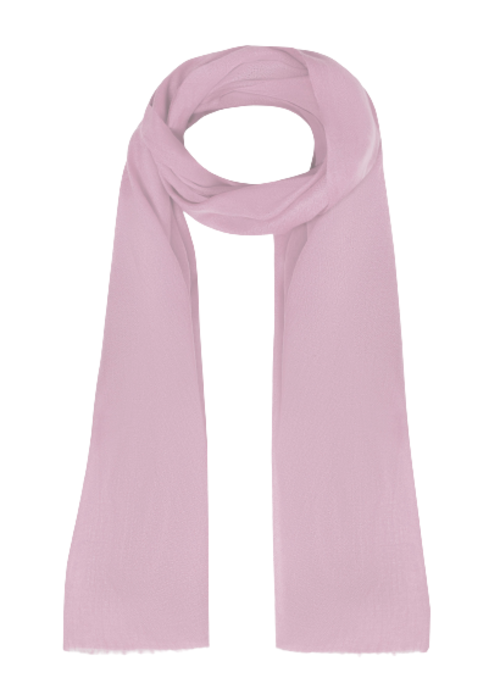 a pink scarf on a white background