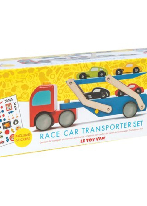 a box of a toy car transporter