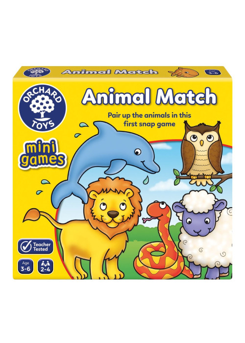 a box of animal match game