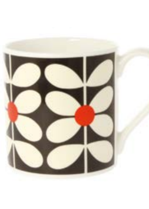a coffee mug with a design on it