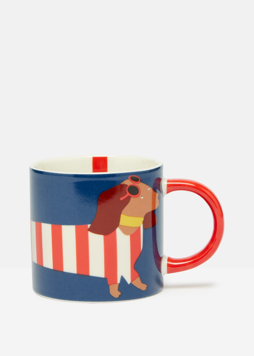 a mug with a dog on it