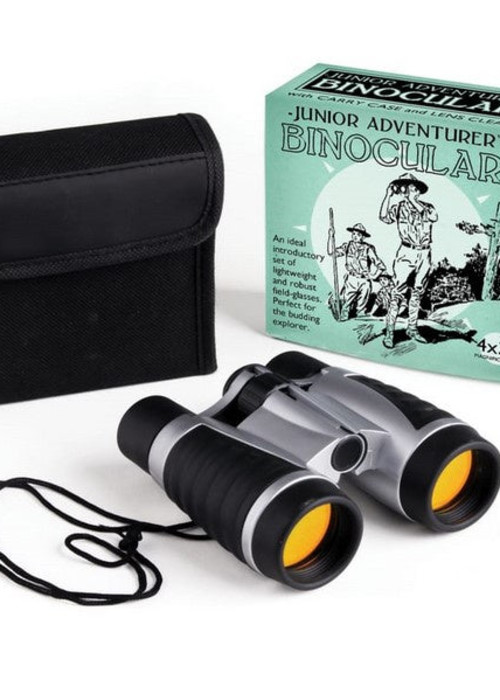 a binoculars and a case