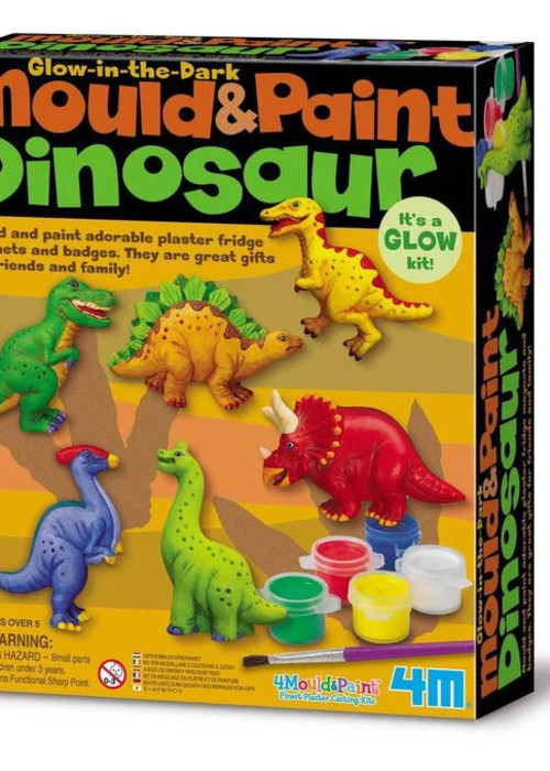 a box of dinosaur moulds