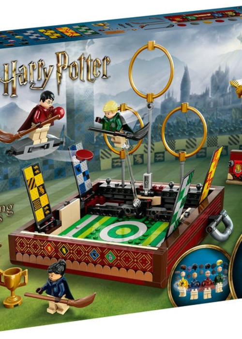 a box of lego harry potter training game