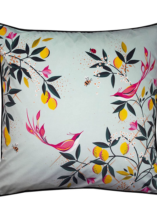 a pillow with a design on it