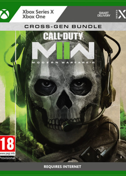 a video game cover with a skull mask and headset