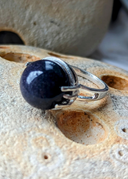 a ring on a rock