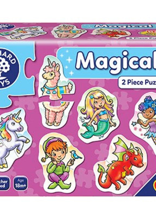 a box of puzzle pieces