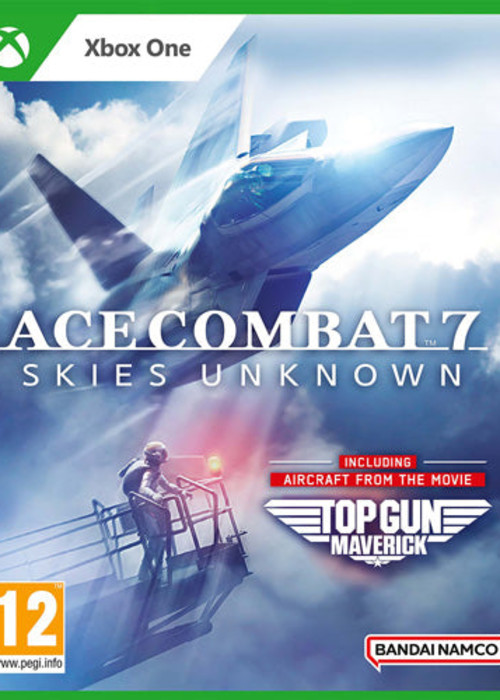 a video game cover with a jet plane and a person on the top of a plane