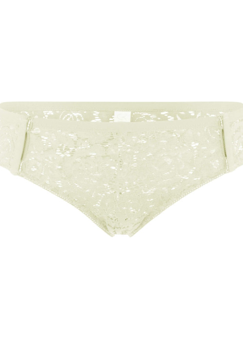 a white lace underwear on a white background