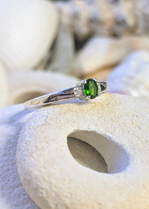 a ring on a rock