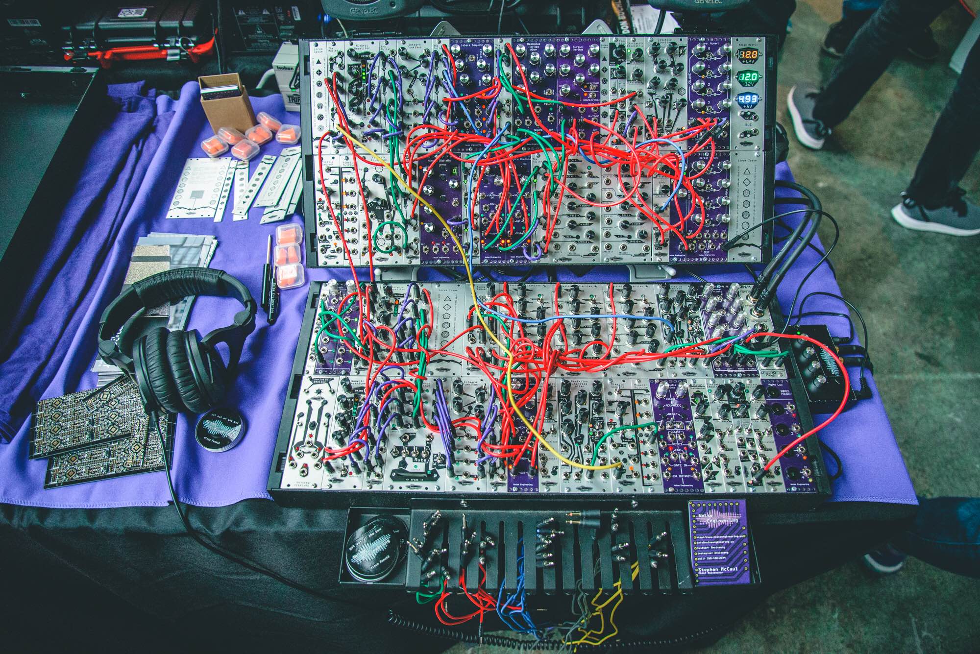 The full line of modules by Noise Engineering