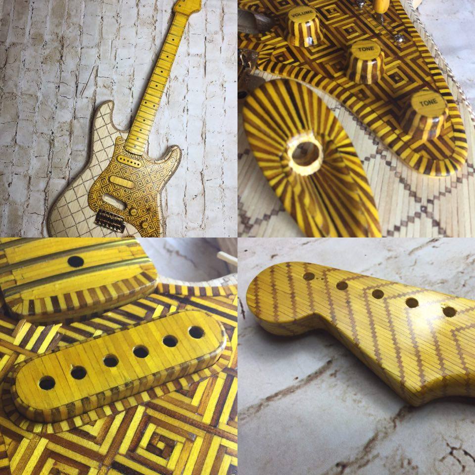 Fraser Guitars Matchstick Strat