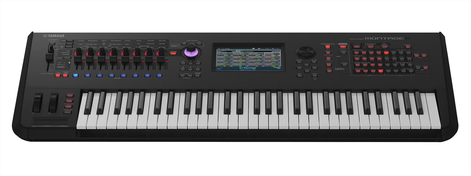 Yamaha Montage Synthesizer Front