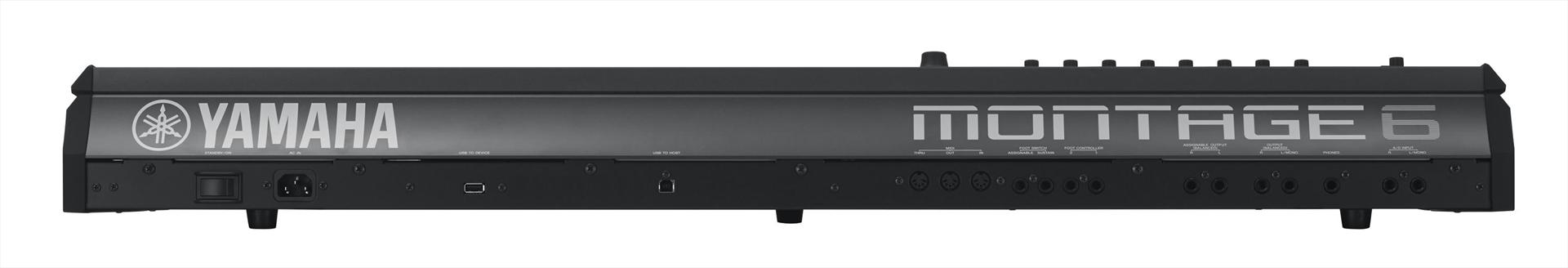 Yamaha Montage Synthesizer Rear