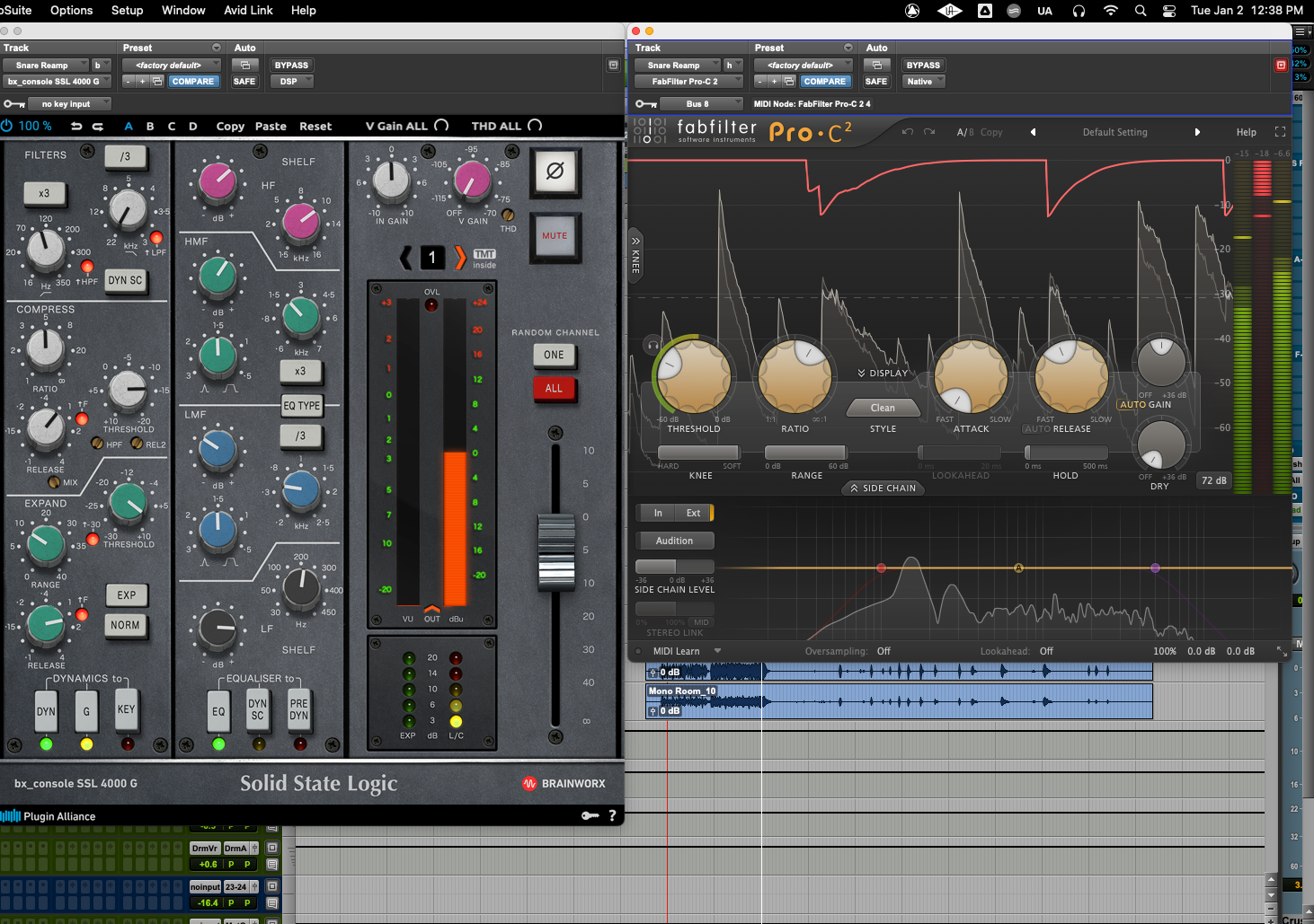 Snare reamp