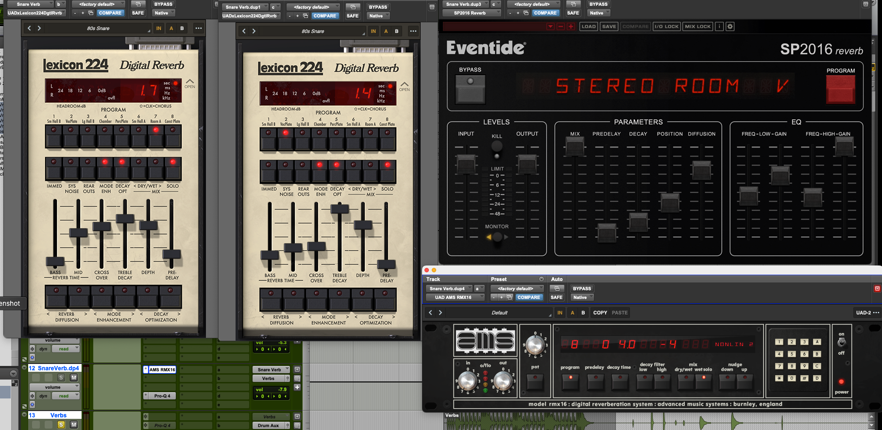 Back in Black reverb