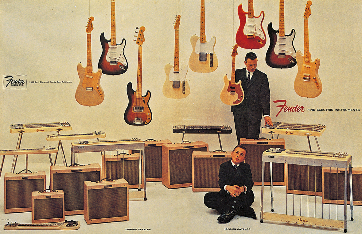 Fender '58/'59 catalog cover.