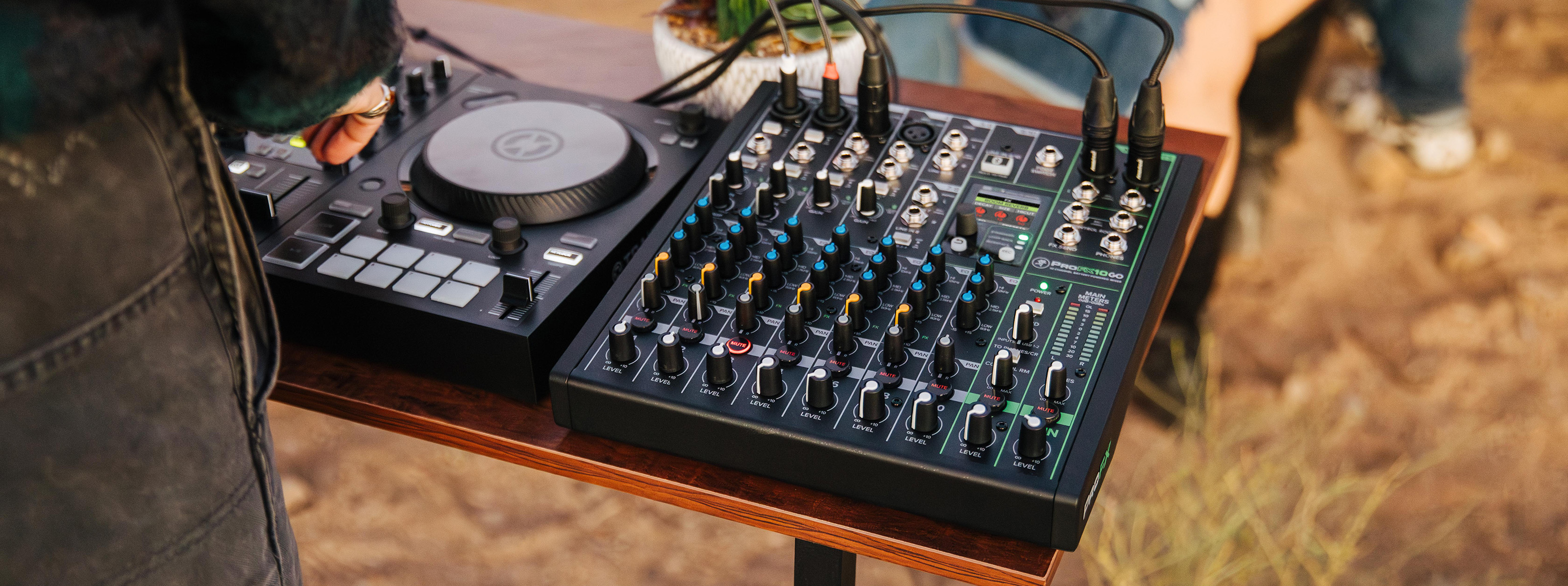 Mackie's portable ProFX10 GO Mixer