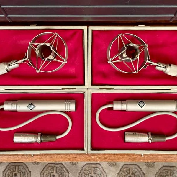 1960s Neumann U 64 Matched Stereo Pair