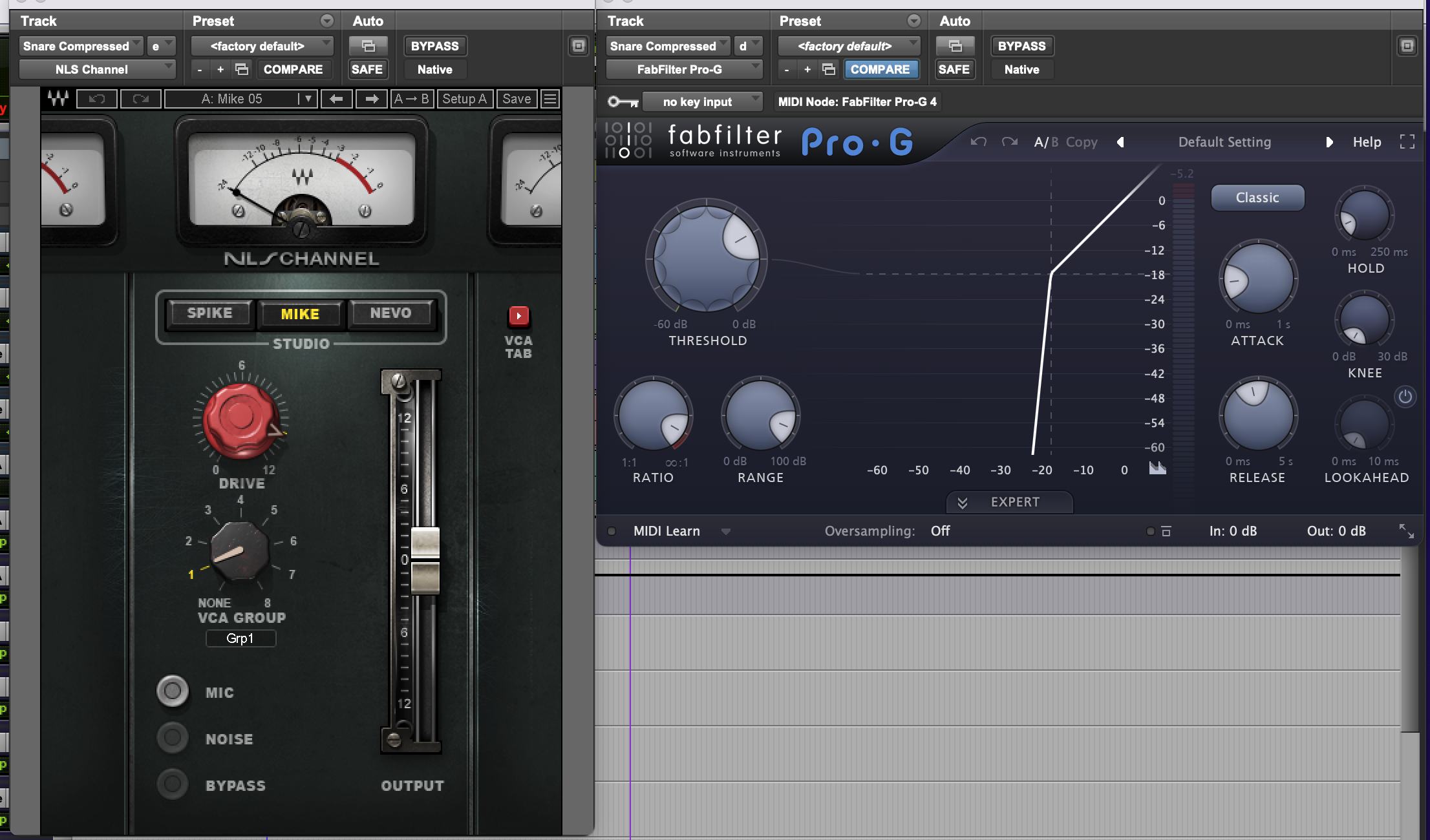 The Roots compressed snare