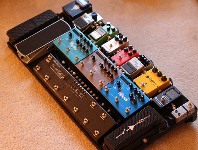 GUITAR & BASS MODULAR MINI PEDALBOARD