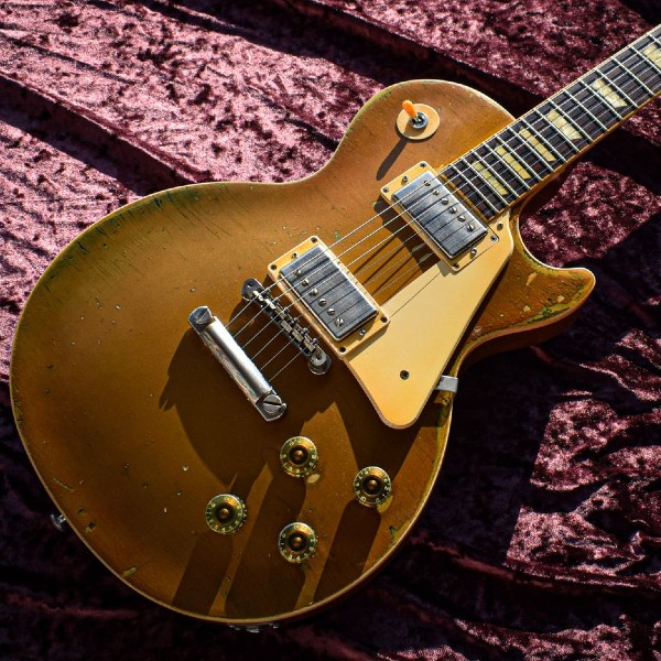 Dax&Co. Heavy Aged Gibson Les Paul '60s Goldtop Relic