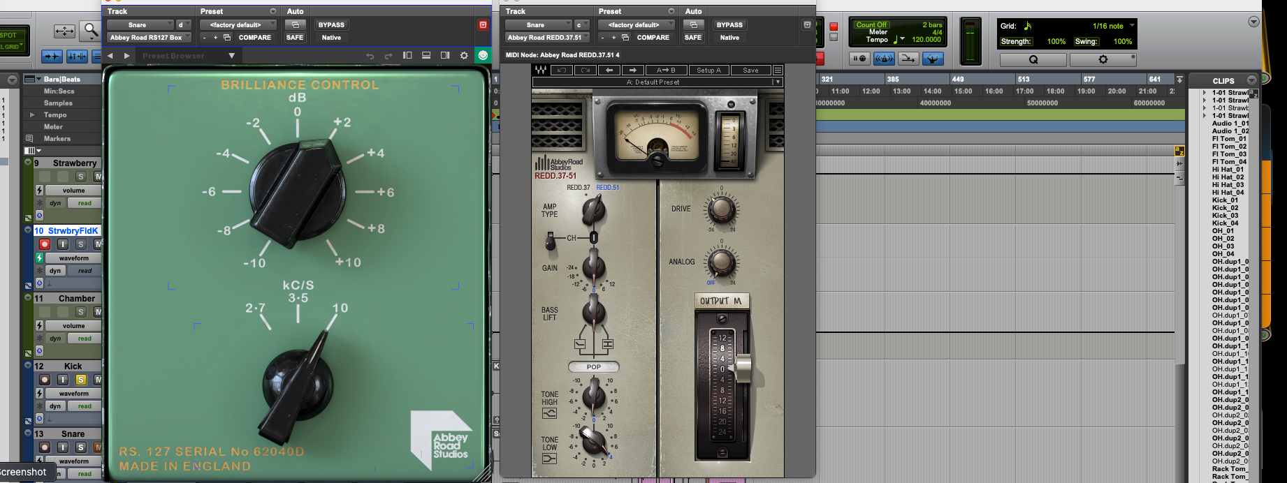 Beatles snare