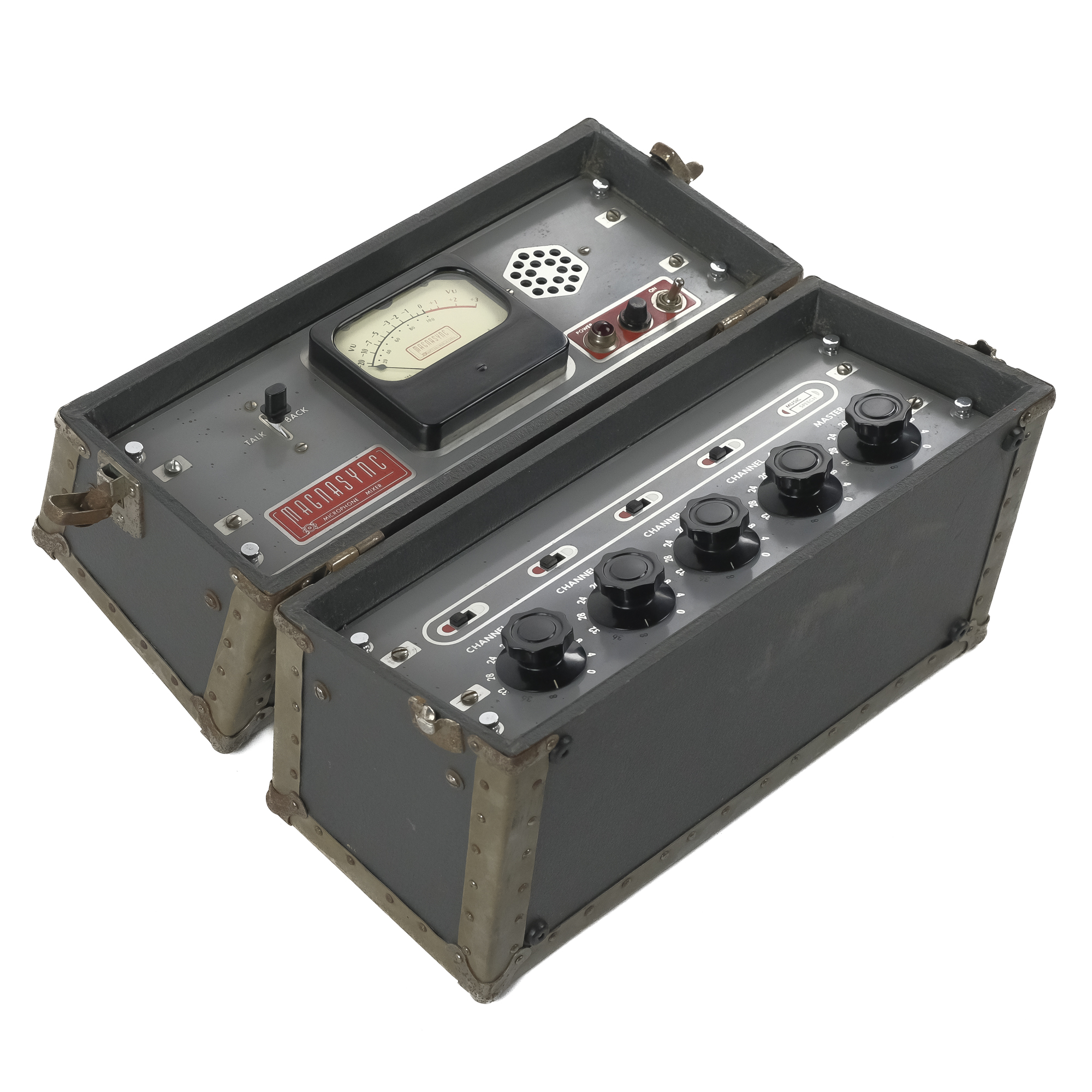 Magnasync 4 Channel Tube Microphone Mixer Preamp