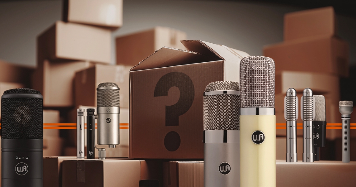 Presenting: The Warm Audio Microphone Mystery Box | Reverb