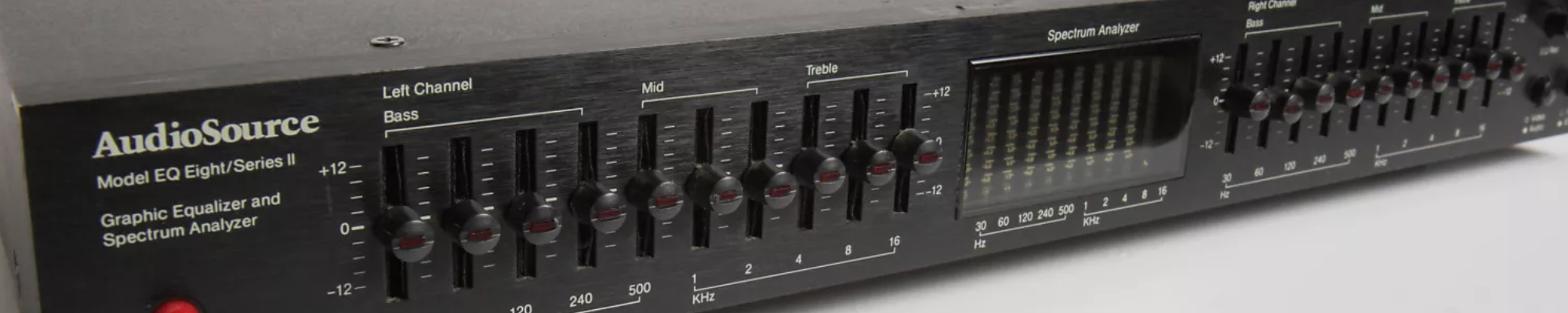 home stereo graphic equalizer